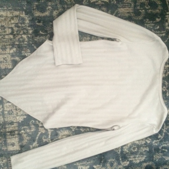 Oatmeal {Casual} Bodysuit •Soft Cotton Blend - Picture 5 of 7